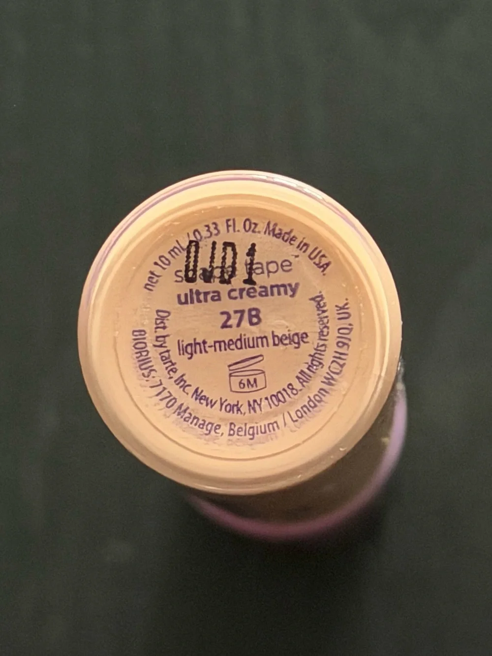 Tarte Tape Shape Concealer Ultra Creamy. New never opened (no box). Shade 27B